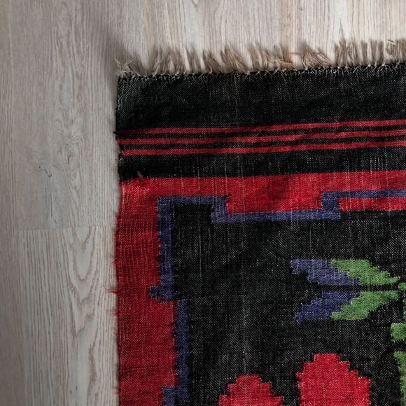 VINTAGE KILIM RUG wool - Picture 8 of 11